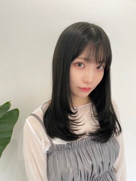 ナッティー(natty) 韓国レイヤー×オリーブグレージュ