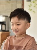 束感男の子ショートアップ【キッズカット/メンズカット】