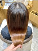 髪質改善ストレート