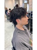 望月指名限定【波巻きパーマ】