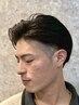 【ご新規様限定】デザインカット+鼻毛WAX　眉毛・お顔剃り込 フェード可