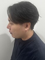 ヒュイル バイ ニアウ(Hwyl by Niau) メンズマッシュパーマニュアンスパーマスパイラルパーマ刈り上げ