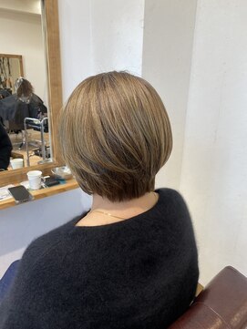 ハーツ(Heart's) 白髪ぼかしハイライト脱白髪染めカラー髪質改善トリートメント