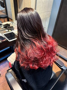 ナンバー 秋田店(N°) グラデーションred