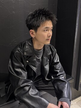 アウル 心斎橋(owl) 【刈り上げスパイキーショート】短髪/メンズカット/men's