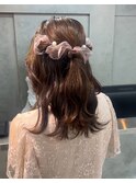 10代20代30代◎ハーフアップモテ髪