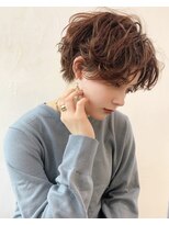 ホロ(hollo)&nbsp;ショートウルフパーマボブパーマプードルパーマ　くるくるパーマ