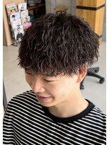 メンズギフト(men's GIFT)&nbsp;ツイストスパイラルマッシュツーブロック刈り上げ