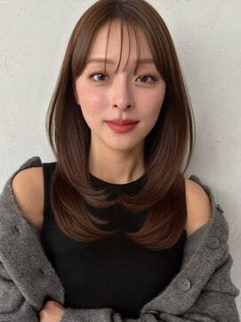 ノイ(noi) 髪質改善トリートメントミルクティーベージュカラーくびれヘア