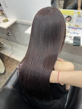 ラビス(Lovis) ミディアム/暗めカラー/デザインカラー/フェイスフレーミング