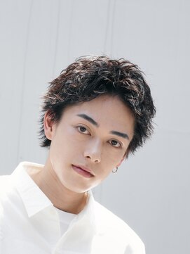 フィフス 渋谷(fifth) 渋谷スパイキーパーマルーズショート大人ビジネスショートパーマ