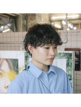 ソース(source) 波巻きmixパーマ