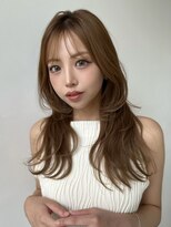 バイオレット 栄店(Violet)&nbsp;ロングレイヤー/ハッシュカット/薄め前髪/トレンドヘアNS-147