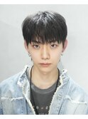 シースルーマッシュダウンパーマ韓国マッシュニュアンスパーマ