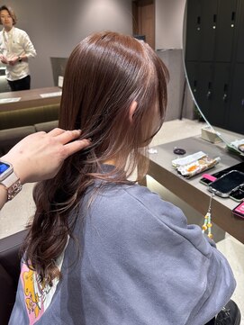 ショコラ アン 横須賀中央 20代30代◎インナーピンクベージュロング韓国風