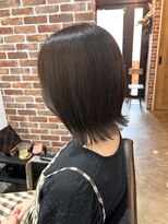 ヴィップルーム(viproom) ショートボブニュアンスカラーグレージュミディアムレイヤー