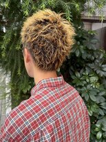 ボタンヘアー 日吉(BoTaN HAIR)&nbsp;スパイキーショート/ハイトーン/金髪/ブリーチ/ジェットショート