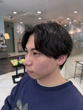 アース 津田沼店(HAIR&MAKE EARTH) ナチュラルセンターパート