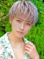 ナチュラル 渋谷(NATURAL)&nbsp;フェザーパーマ／スパイキーショート／［メンズ／渋谷］