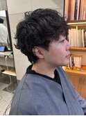 メンズヘアメンズショートメンズパーマ無造作パーマ