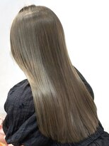 アリー 原宿 表参道(ALLY)&nbsp;ALLY松村　髪質改善×ブリーチなしオリーブグレーカラー