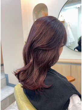 ロウバイレボ 柏(lou by revo) ミディアム/韓国風/レイヤーカット/顔回りカット/柏駅