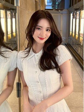 ヌイ 横浜(nui) イメチェンピンクベージュ前髪