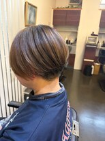 ピヴァーン(Pivoine)&nbsp;刈り上げ２ブロックショートボブ