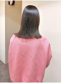 〈浅草 半個室〉髪質改善/切りっぱなしオリーブ