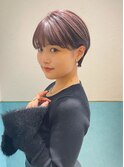 ハンサムショート/丸みショートボブ/20代30代40代50代/顔周り