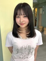 ウタ&nbsp;顔まわりレイヤー[レイヤー/レイヤーカット/髪質改善］