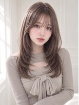 ユーフォリア エヌ 池袋サンシャイン通り店(Euphoria +n)&nbsp;ショコラグレージュ盛れる顔周りレイヤーカット10代20代人気池袋
