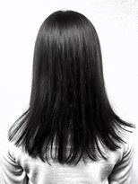 ラックスビー オオサカ  梅田茶屋町店(LUXBE OSAKA)&nbsp;黒髪ストレート　byAKI  【LUXBE梅田茶屋町店】