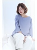 コンサバ系ナチュラルボブ○