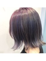 テクライズ 豊橋店(TECHRISE)&nbsp;ネイビー×ラベンダーカラー