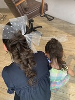 ヘアアンドリラクシングルーム アールフラン(Hair&Relaxingroom arFranc)&nbsp;ポニーアレンジ