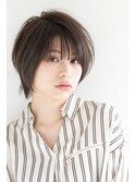 【Rire-リル銀座-】ひし形ナチュラルショートボブ☆
