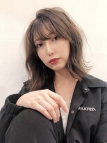 アイティー バイ アルバム 中野店(IT by ALBUM) ストリートウェーブ_外ハネボブアッシュブラウン_26610