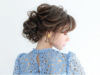 ヘアセット&メイク専門店 カスミ(Kasumi)の写真/《結婚式・パーティヘアメイク大好評》新橋3分/銀座5分橋アクセス◎土日祝は朝7時～OK★口コミでも大好評！