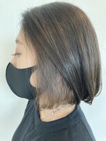 ヘアーアンドネイルフォレスト(Hair&Nail FOREST.)&nbsp;ワンレンボブ×インナーカラー