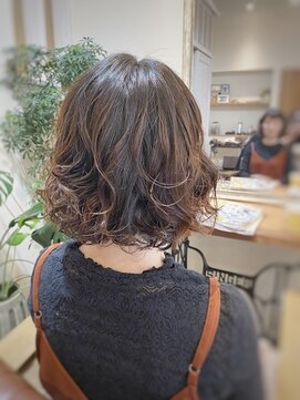 スタイリング楽々ボブパーマ L エイチ ヘアアンドメイク Eich Hair Make のヘアカタログ ホットペッパービューティー