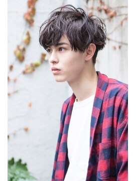 ケアリー 武蔵小杉(Carelly) メンズアップバング×束感マッシュ