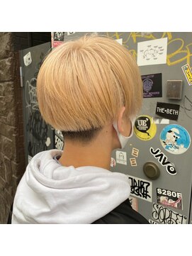 インク 渋谷(INK.) 韓国/ニュアンスマッシュ/サイドパート/グラデハイライト[渋谷]