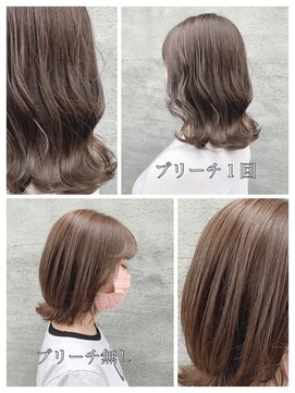 スイート ヘアデザイン(Suite HAIR DESIGN) 【イエベ】ミルクティーカラー