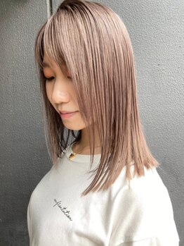 ナイン ヘアースタジオ(NINE Hair Studio)の写真/[心斎橋/難波]赤味を消す独自の技術★トレンド×抜け感のあるオシャレを♪《グラデ/3Dカラ-/Wカラ-》