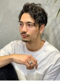 ナチュラルウェーブ刈り上げショート　n9.21