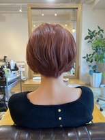 ソッリーソ ヘア(sorriso hair)&nbsp;【sorriso hair桜山】くびれショート☆ピンクベージュ