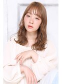 セミロング　ベージュ　イルミナ　ヘッドスパ　なんば　a1
