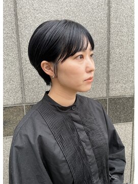 マスタード(MASTARD) ディープブルー×タイトショート