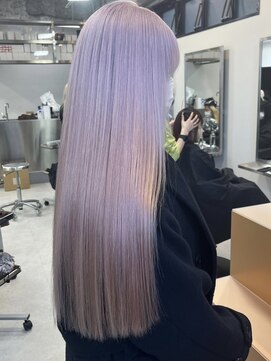 ペレ 渋谷(PELE) K11_ペールピンク ブリーチ3回~